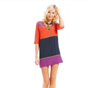 BCBG MaxAzria Aidas Colorblock Dress